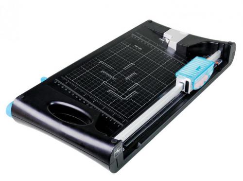 Rogneuse-Cisaille portative 2 en 1, format A4