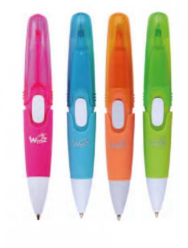 Duo ballpoint pen + highlighter